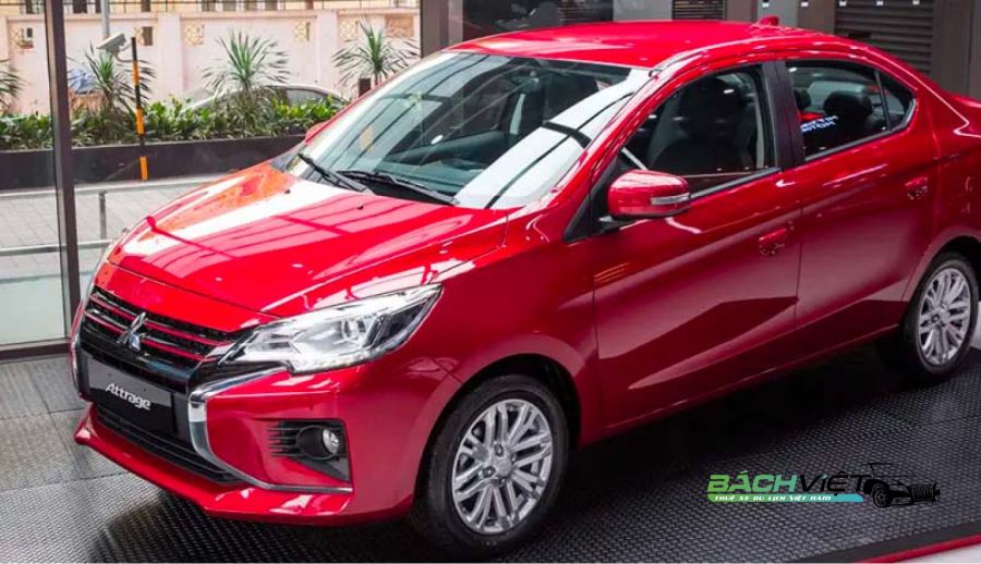 Bridal car rental – Mitsubishi Attrage 4-seater